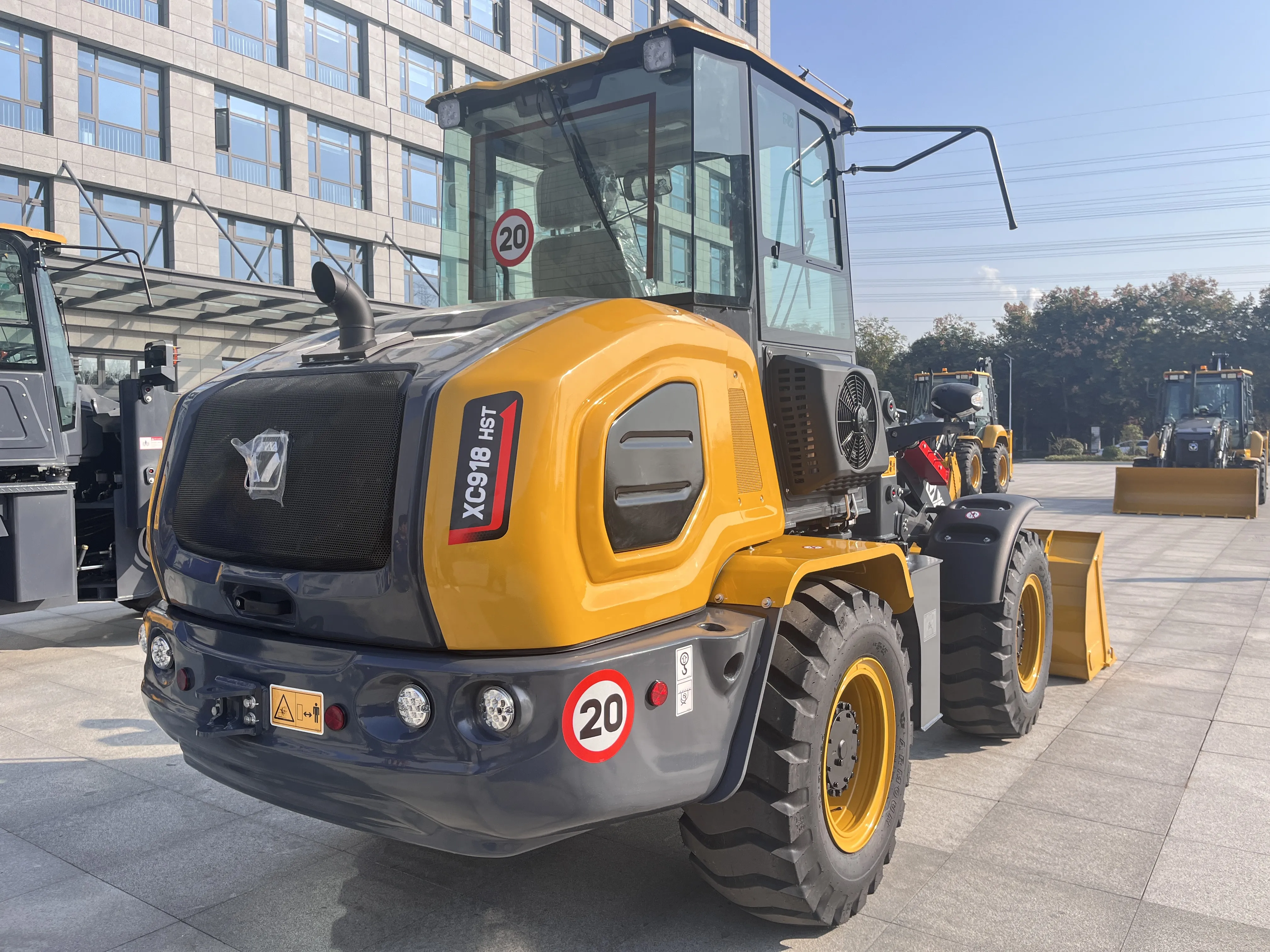 XCMG Official 1.8ton Compact Wheel Loader Xc918hst Mini Front End Loader Hot Sale